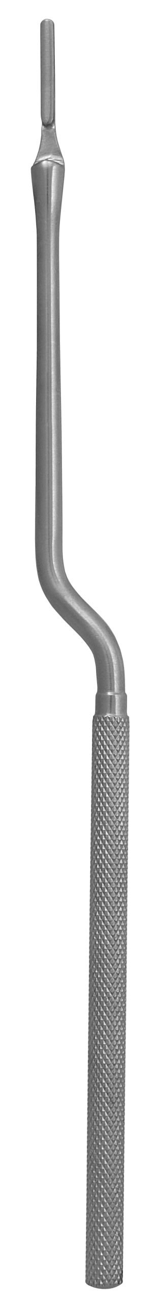 Scalpel Handle bayonet 8 1/4″, 3 1/2″ working length, knurled handle