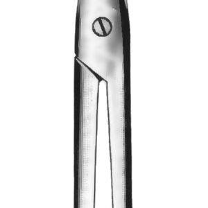 Mayo Noble Scissors 6 1/2″ curved beveled