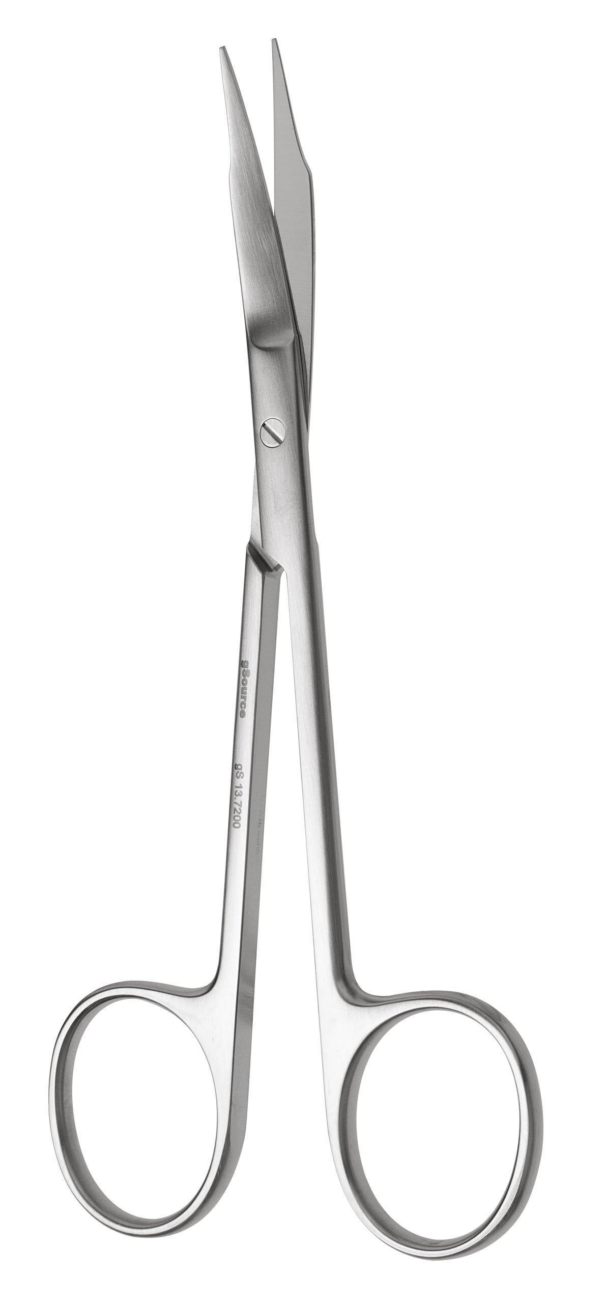 Goldman-Fox Scissors 5″ curved serrated