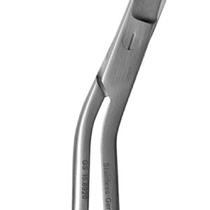 Hi-Level Bandage Scissors 5 1/2″ serrated angled