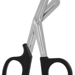 Utility Scissors 7 1/2″ black plastic handle