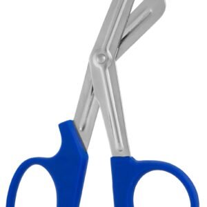 Utility Scissors 7 1/2″ blue plastic handle