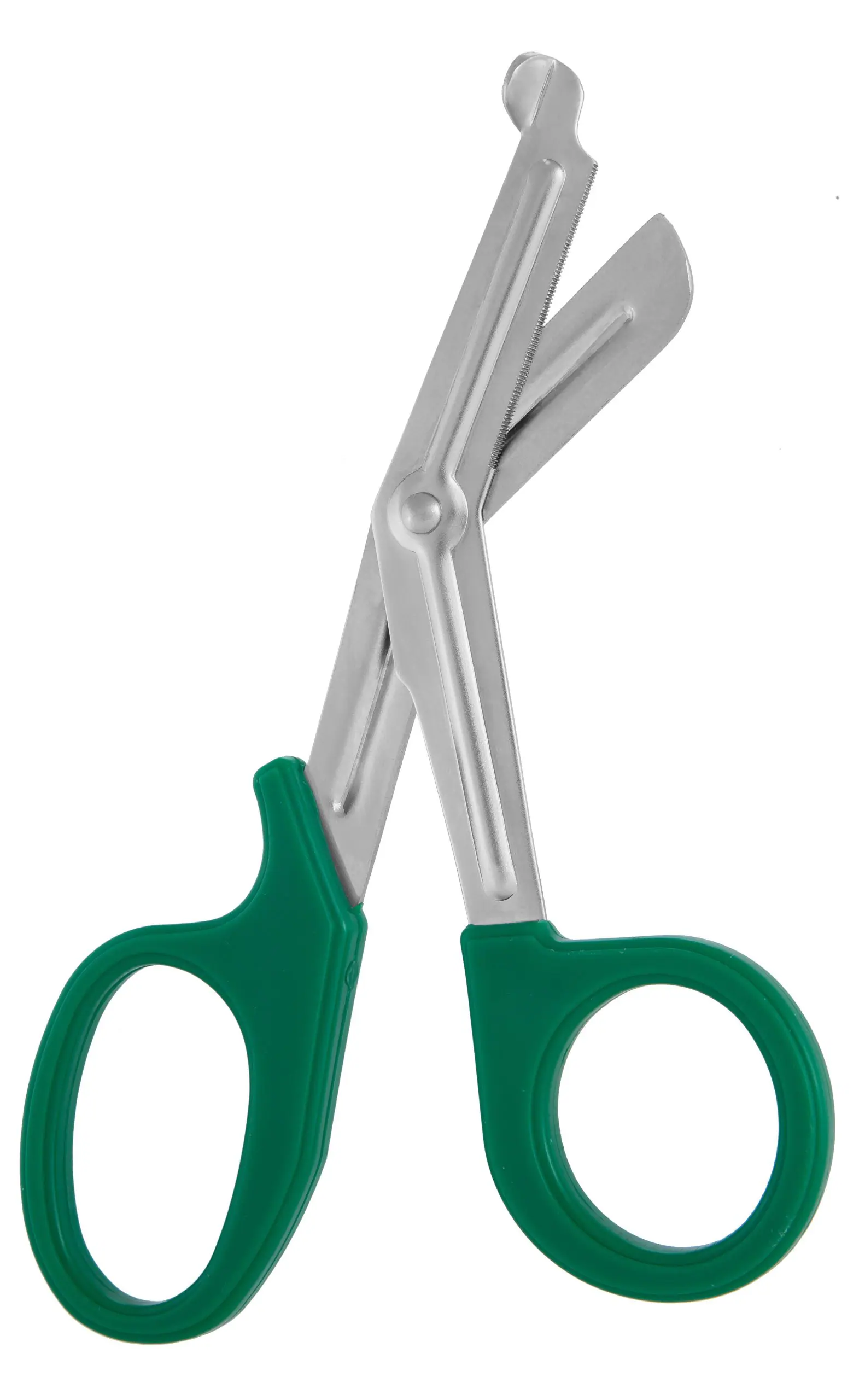 Utility Scissors 7 1/2″ green plastic handle