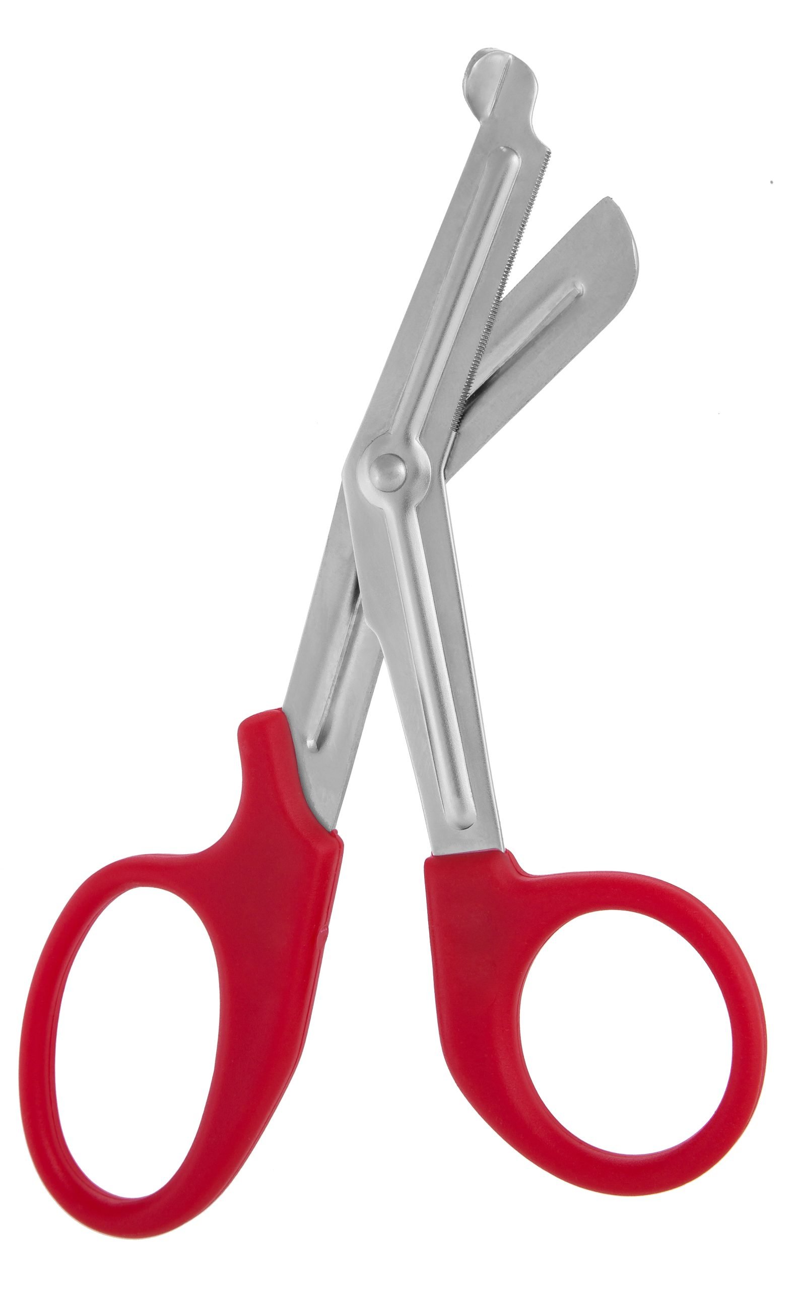 Utility Scissors 7 1/2″ red plastic handle