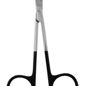 Super-Cut Iris Scissors 4 1/2″ curved serrated