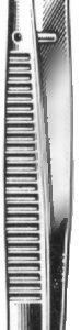 Semken Tissue Forceps 6″ 1×2 teeth