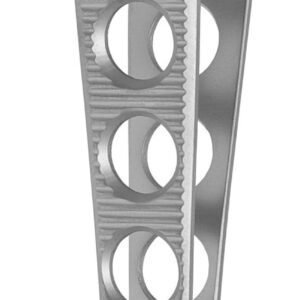 Adson Brown Tissue Forceps 4 3/4″ 7×7 teeth w/ fenestrated handles