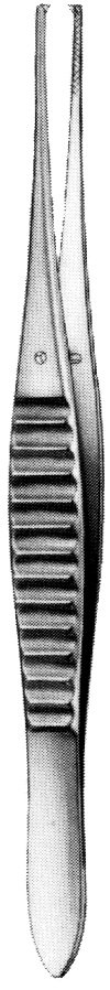 Gillies Forceps 6″ serrated 1×2 teeth, tungsten carbide