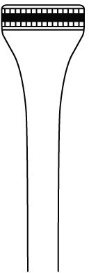 Allis Tissue Forceps 12″ atraumatic teeth - Image 2