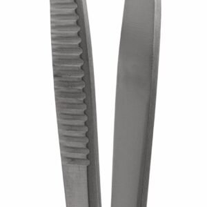 Plain Splinter Forceps 3 1/2″ straight serrated