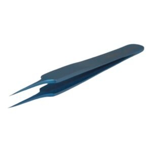 Swiss Jeweler Fcps #4 4 1/2″, Ti blue