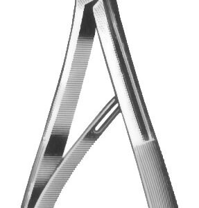 Virtus Splinter Forceps 6″ angled serrated