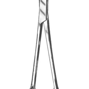 Williams Splinter Forceps 5 1/4″ angled serrated