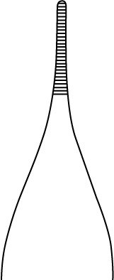 Adson Dressing Forceps 4 3/4″ serrated with fenestrated handles - Image 2
