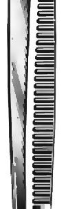 Gerald Dressing Forceps 7″ serrated straight, tungsten carbide 1.0mm