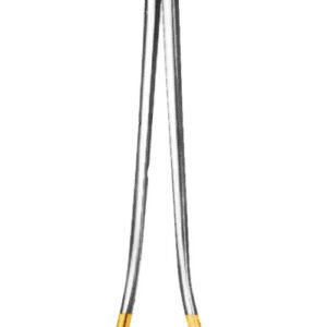 Sarot Needle Holder 10 1/2″ serrated, tungsten carbide