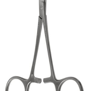 Olsen Hegar Needle Holder 4 1/2″ delicate serrated