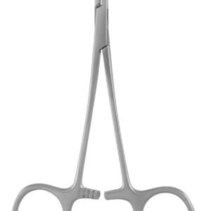 Micro Hartmann Forceps 5″ curved