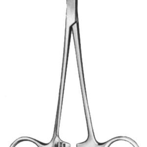 Mosquito Forceps 5″ curved 1×2