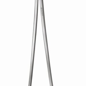 Collier-Anderson Forceps 11″, curved, longitudinal serrations, cross serrated tip