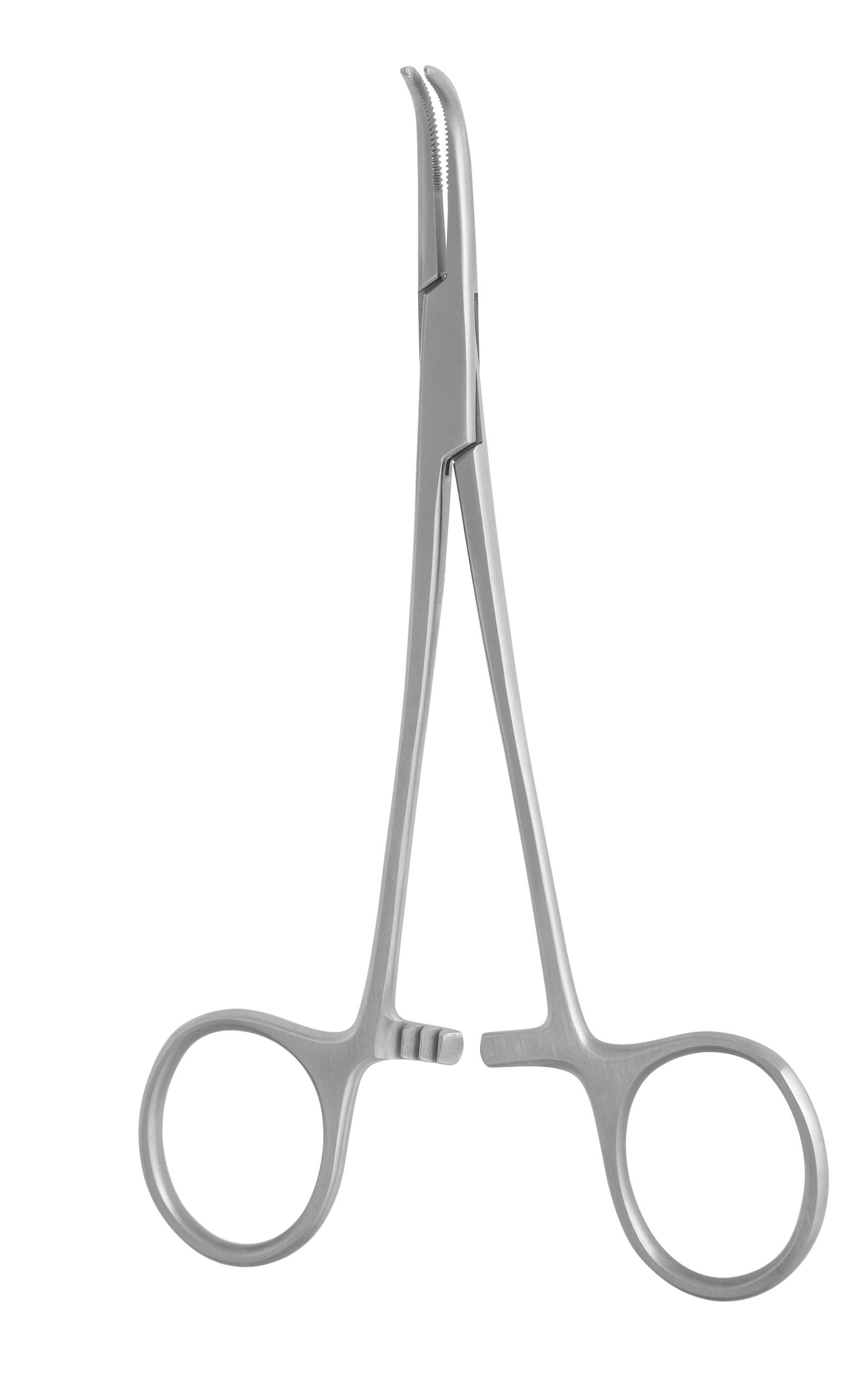 Mixter Baby Forceps 5″ curved partially serrated
