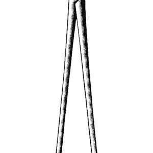 Schnidt Forceps 7 1/2″ full curved