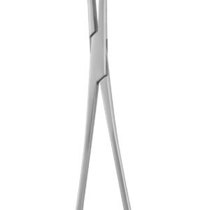 Rumel Dissecting Forceps 9″, slight curve, lateral serr
