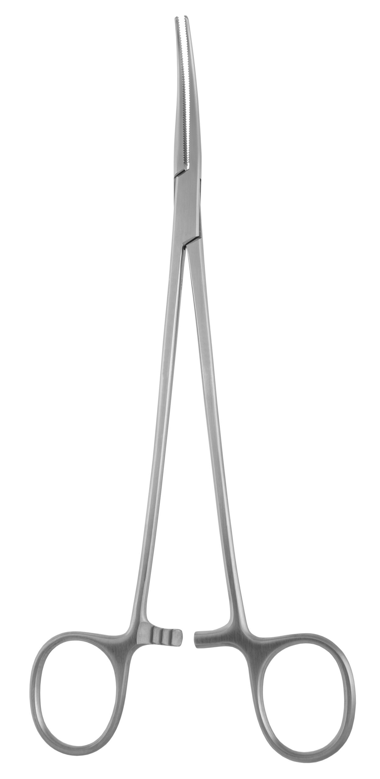 Heiss Artery Forceps 8″, slightly curved, lateral serrations
