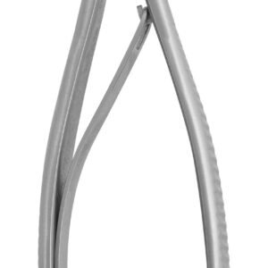 Michel Clip Applying/Removing Forceps 5″ straight, serrated, double ended