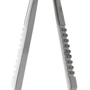 McPherson Needle Holder 4 1/4″ curved without lock, smooth