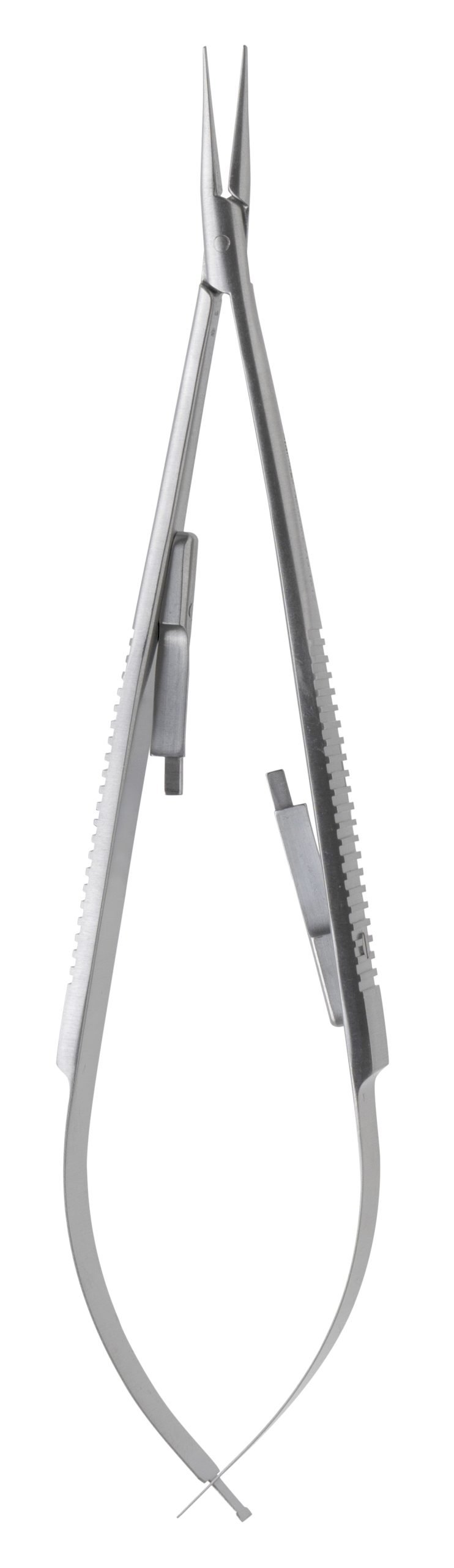 Castroviejo Needle Holder 5 1/2″ straight with lock, smooth