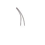 Castroviejo Needle Holder 5 1/2″ curved without lock, smooth - Image 2