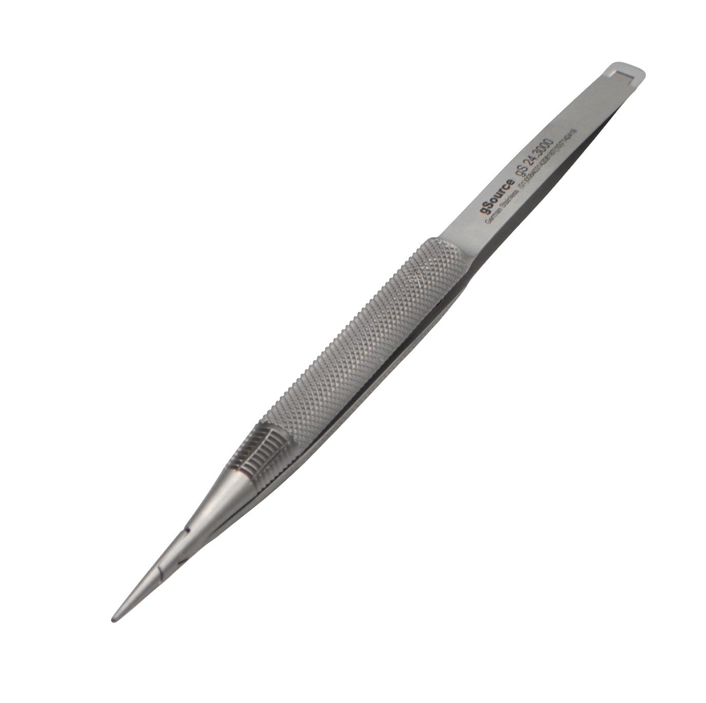 Reill Needle Holder 6″ straight with lock, diamond coated jaw, round handle