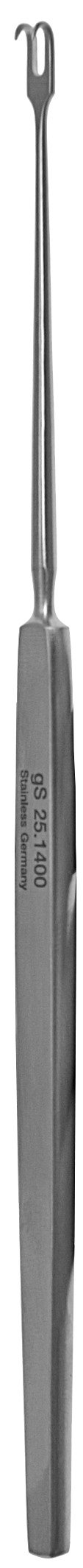 Freer Skin Hook 6″ 2 prongs blunt