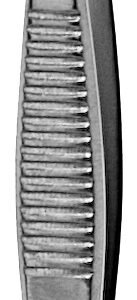 Eye Dressing Forceps 4″ full curved serrated