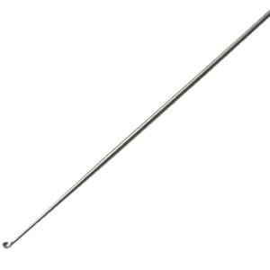 Curette 9″, 3mm, 30 degree angle, shaft only for detachable handle MK 30.2400