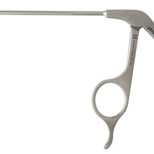 Punch 5 1/4″ shaft, straight, diameter 3.5mm, wide jaw large 4.5mm bite