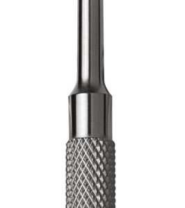Caspar Micro Dissector 9″ curved 1mm knurled handle