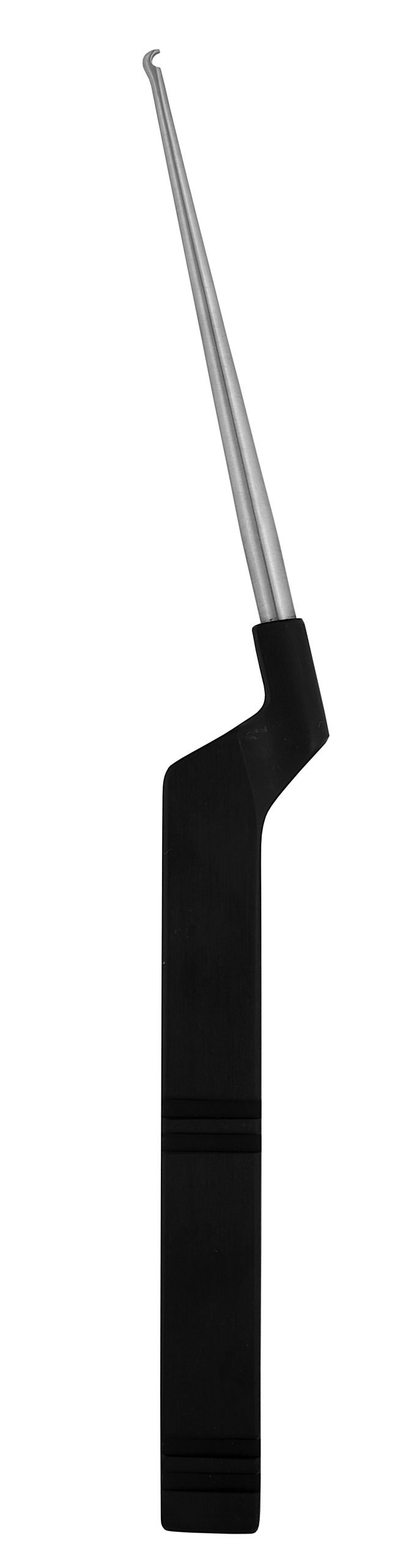 Micro Discectomy Cervical Bone Waxer 8 1/2″, 2.0mm, offset black aluminum handle - Image 2