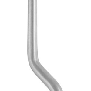 Caspar Bayonet Micro Dissector 9″, 2mm curved, knurled handle