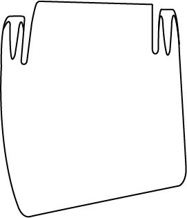Millard Thumb Double Hook 1″, 17mm, 2 prongs, sharp - Image 2