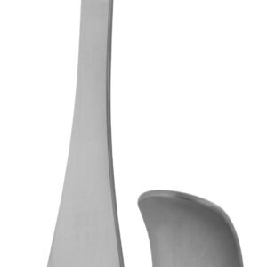 Freeman Face Lift Retractor 3 1/2″ straight, 20mm, 4 prongs in-line, sharp, thumb ring