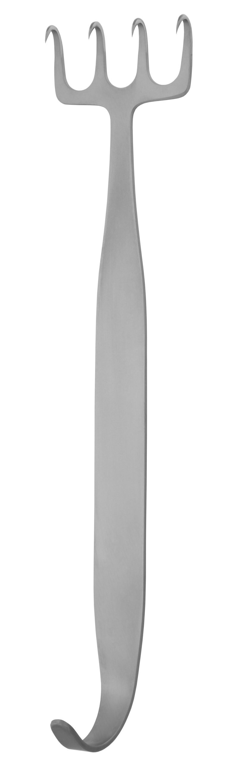 Freeman Face Lift Retractor 7″ straight, 36mm, 4 prongs in-line, sharp