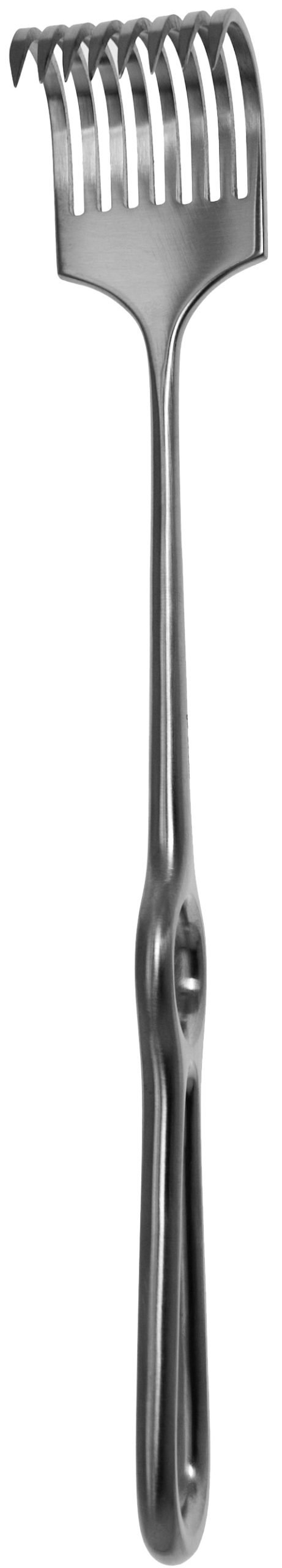 Mueller Rake Retractor 10″ 8 prongs sharp 38mm