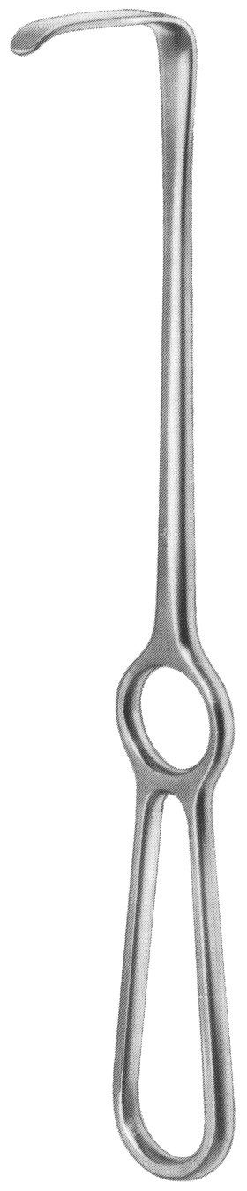 Langenbeck Retractor 8 1/2″ 1/2″ x 1 1/8″ ring handle