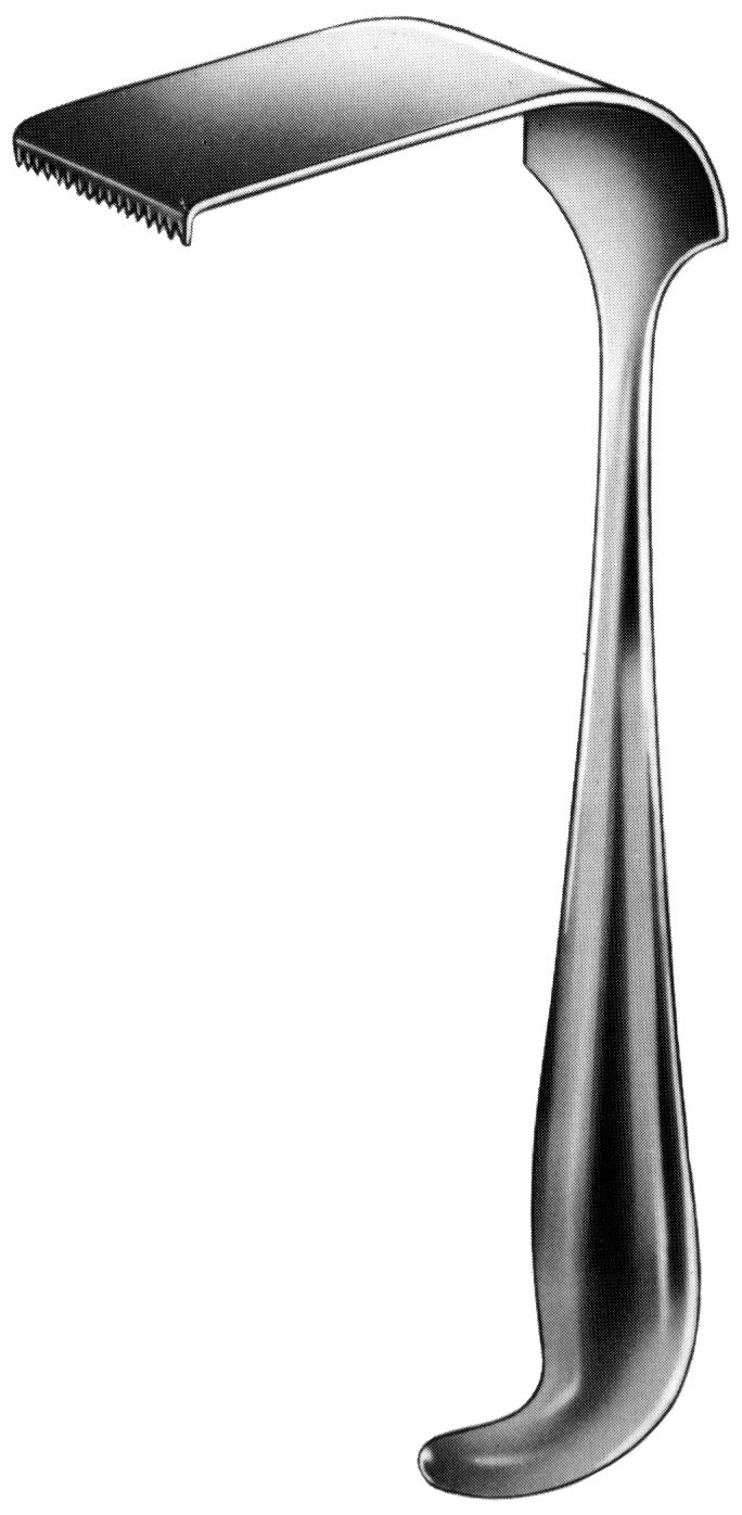 Meyerding Retractor 9″ medium 1″ x 2 3/4″