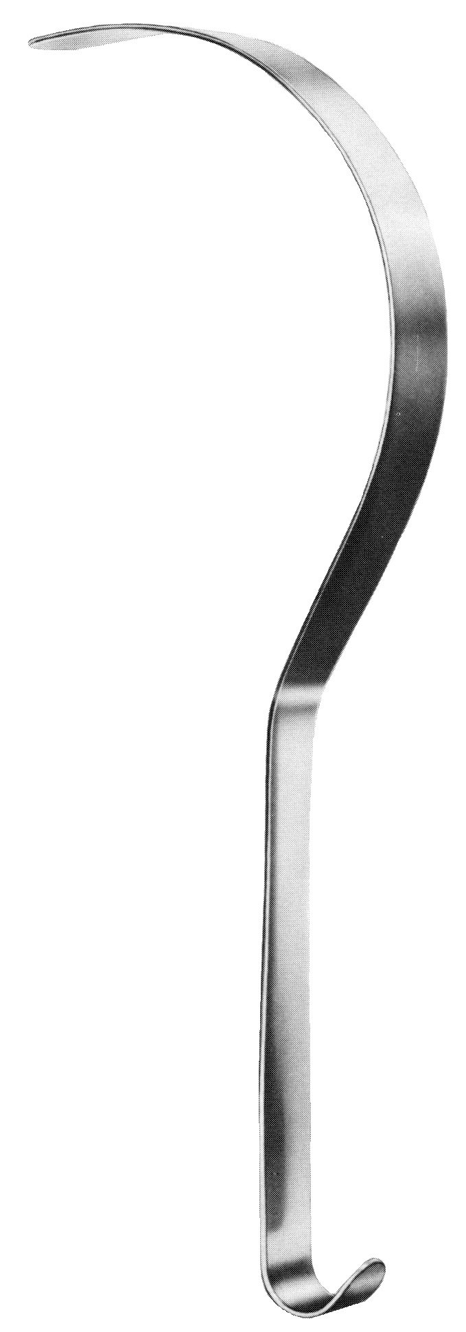 Deaver Retractor 13″ x 1″ thin handle