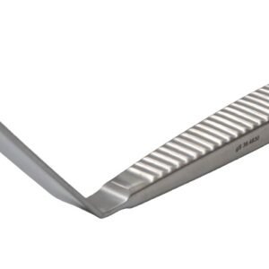 Blade Retractor 7 1/2″ x 18mm, angled, concave blade, backward angled tip