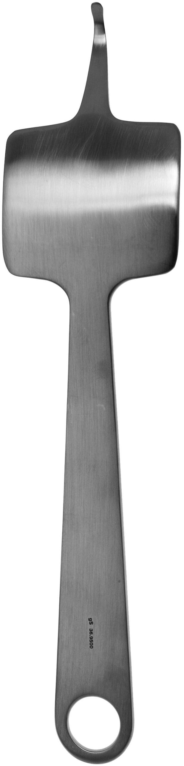 Hohmann Retractor 10 1/2″ x 65mm tear drop end 1 hole