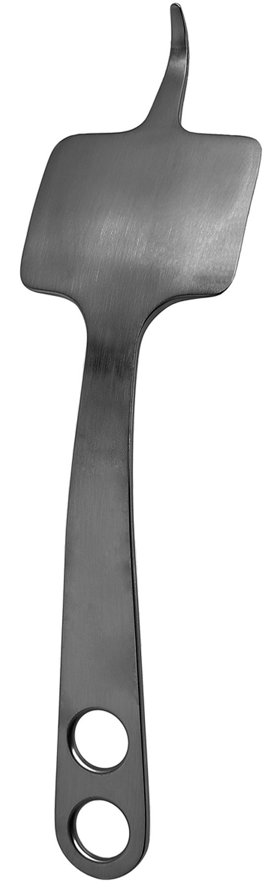 Hohmann Retractor 10 1/2″ x 70mm rounded end 2 holes